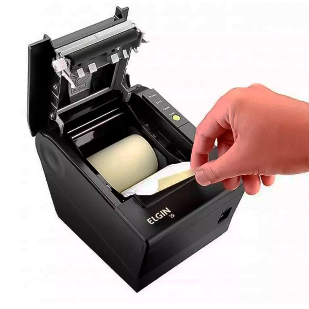 Impressora Térmica Usb 80mm Não Fiscal Elgin Bematech i9 Com Guilhotina USB Serial e Ethernet