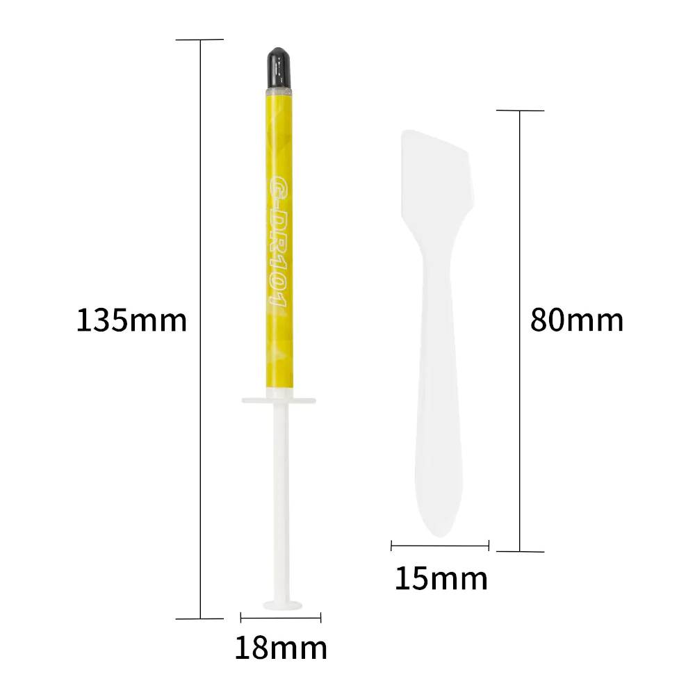 Pasta Térmica Prata 1g com Pazinha Revenger - G-DR101