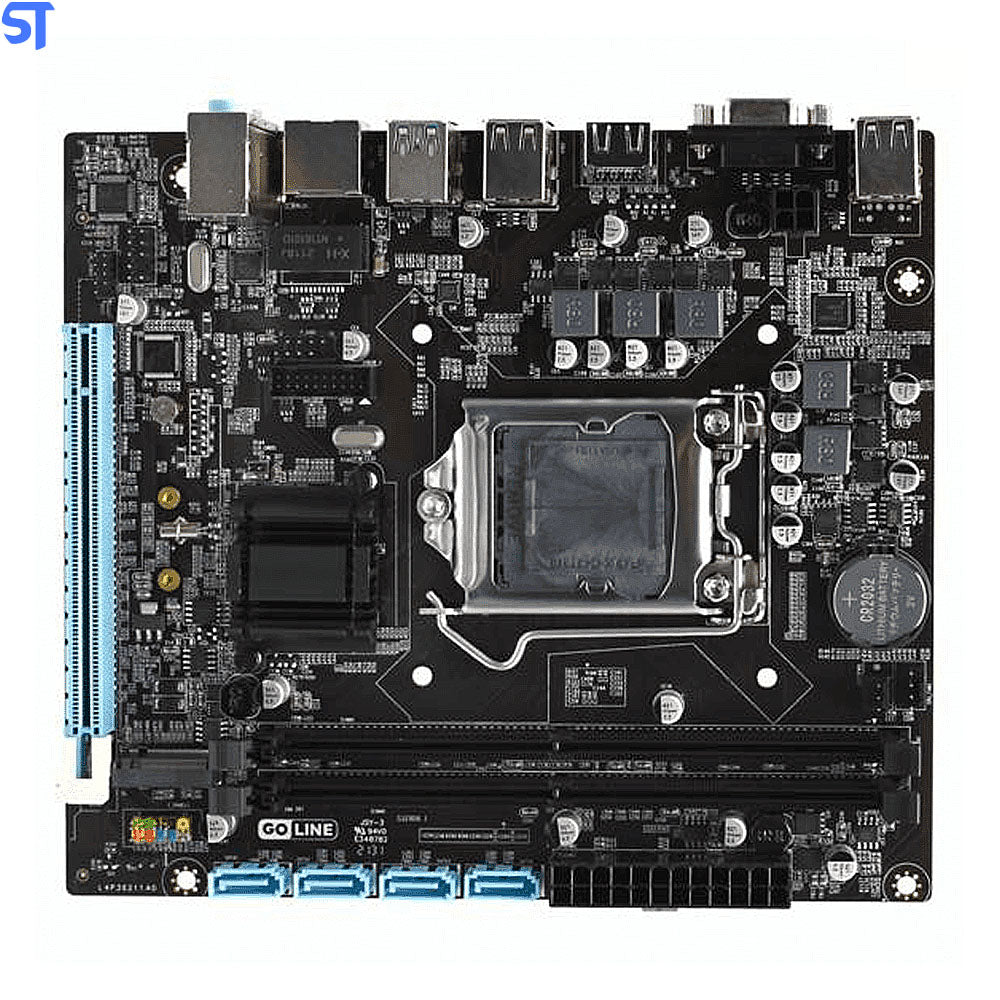 Placa Mãe Goline H110M-GD4 / LGA1151 / DDR4 (LAN Gigabit 1000MB & M.2 NVME) (6ª/7ª Geração Intel)