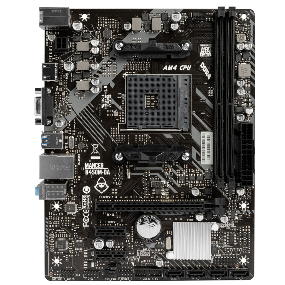 Computador Gamer Ryzen 3 3200G, 4-Core, RAM 16GB DDR4, SSD 240GB, B450M, 550W 80 Plus Bronze, Lateral Vidro TGT-LGN-BK