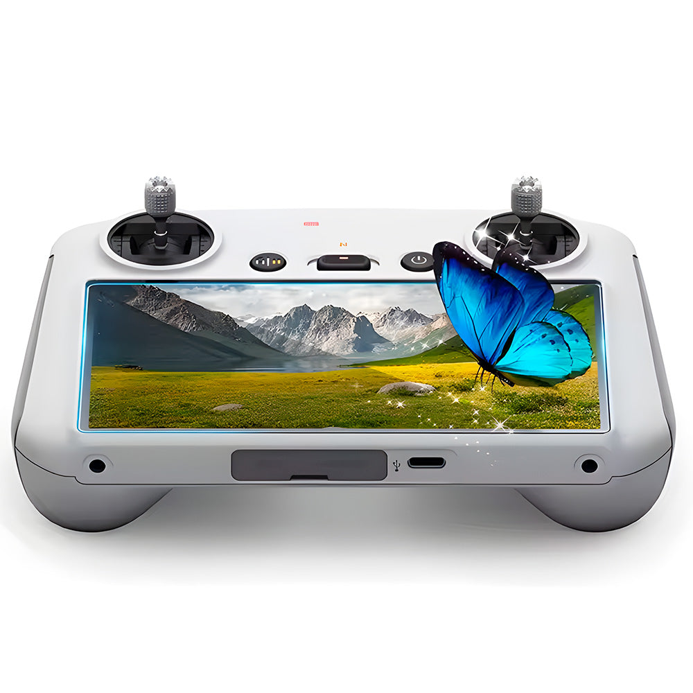 Película De Vidro, Para Controle Drone, DJI RC Mini 3 Pro, Anti Arranhões