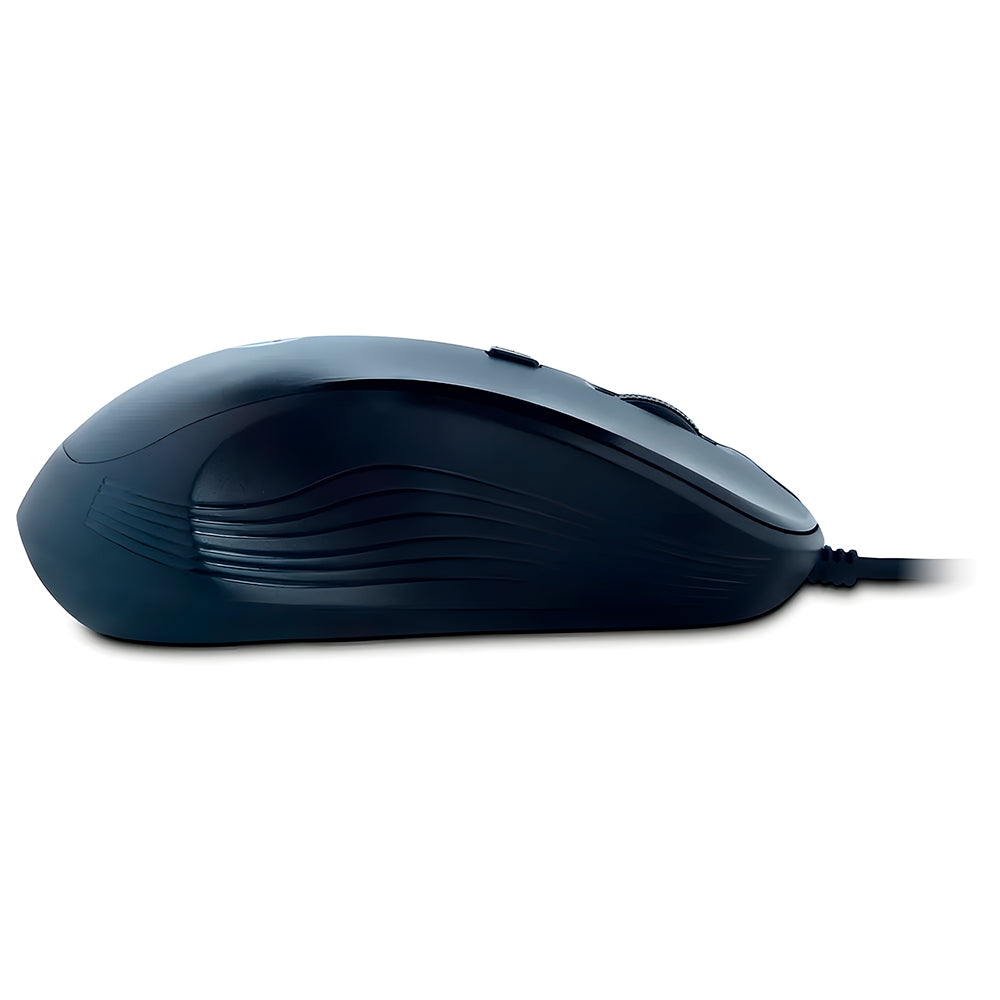 Mouse Óptico Ambidestro, GT Business, 1.200DPI, USB, Cabo 1.50Mt, Emborrachado, Preto