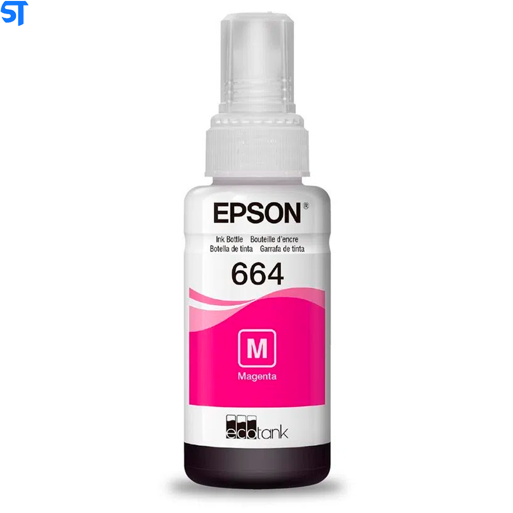 Refil de Tinta Epson Magento 6.500 Paginas T664