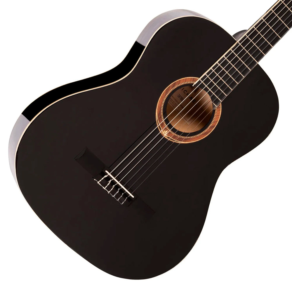 Violão Acústico Michael Vm15Ny Preto Clássico Nylon