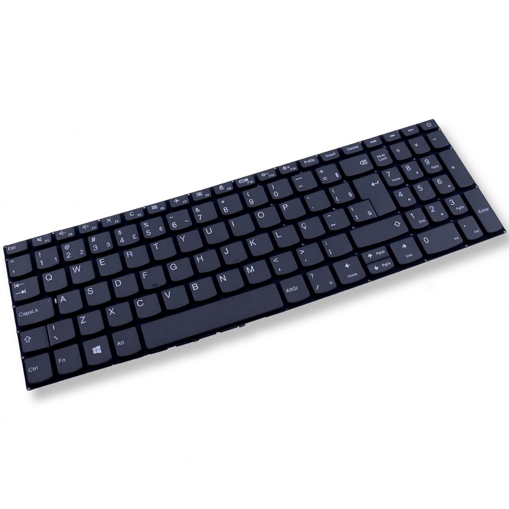 Teclado Notebook Lenovo Ideapad 320, 330, 145S, Preto BR PN SN20K93009