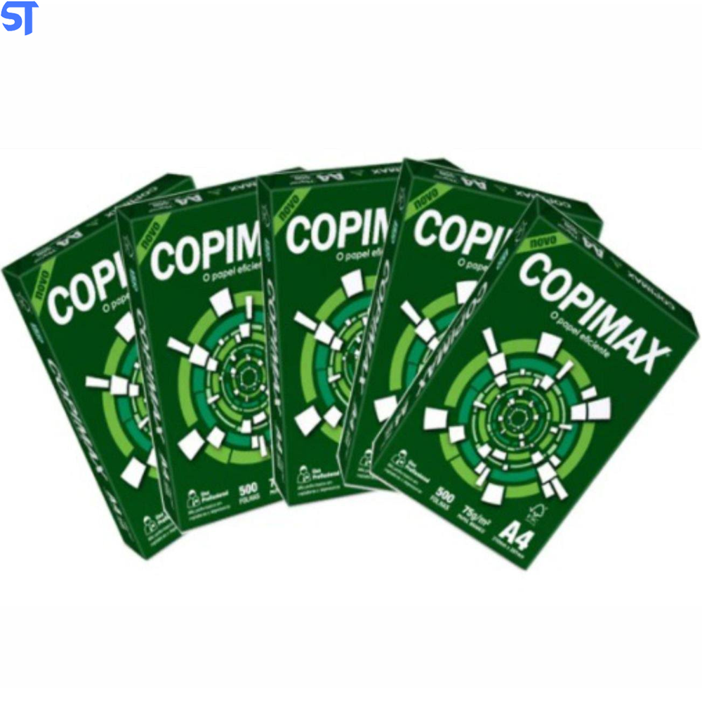 Papel A4 75g Copimax 210x297mm Resmas Com 500 Folhas