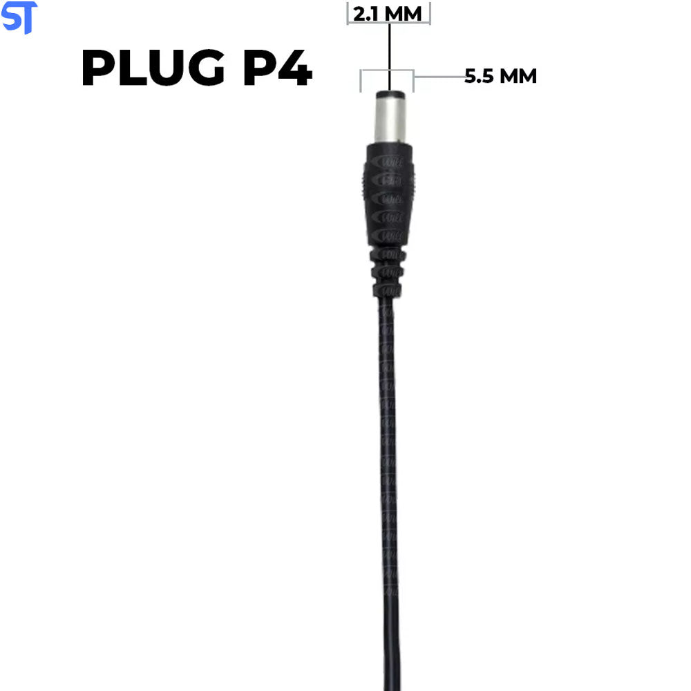 Fonte AC/DC 5V/2A Plug P4 5.5mm Bivolt 110V-220V It-Blue