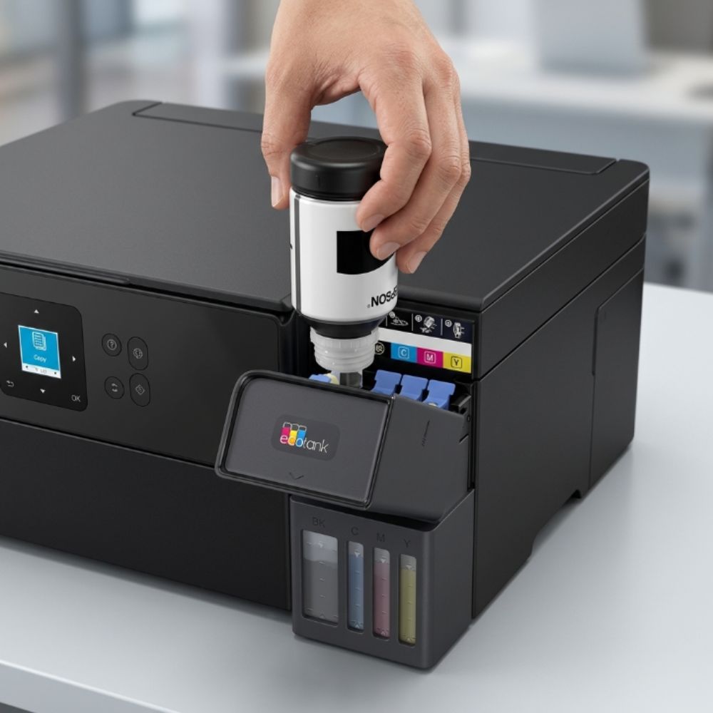 Impressora Multifuncional  Ecotank Epson L4360 Com Jato de Tinta, Wi-Fi USB Bivolt - Preta