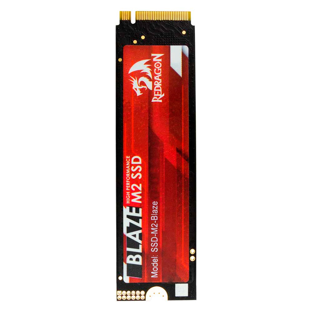 SSD M.2 NVME 512 GB Redragon Blaze GD-706 M.2 2280 PCIE NVME Leitura 7450 MB/s Gravação 6750 MB/s