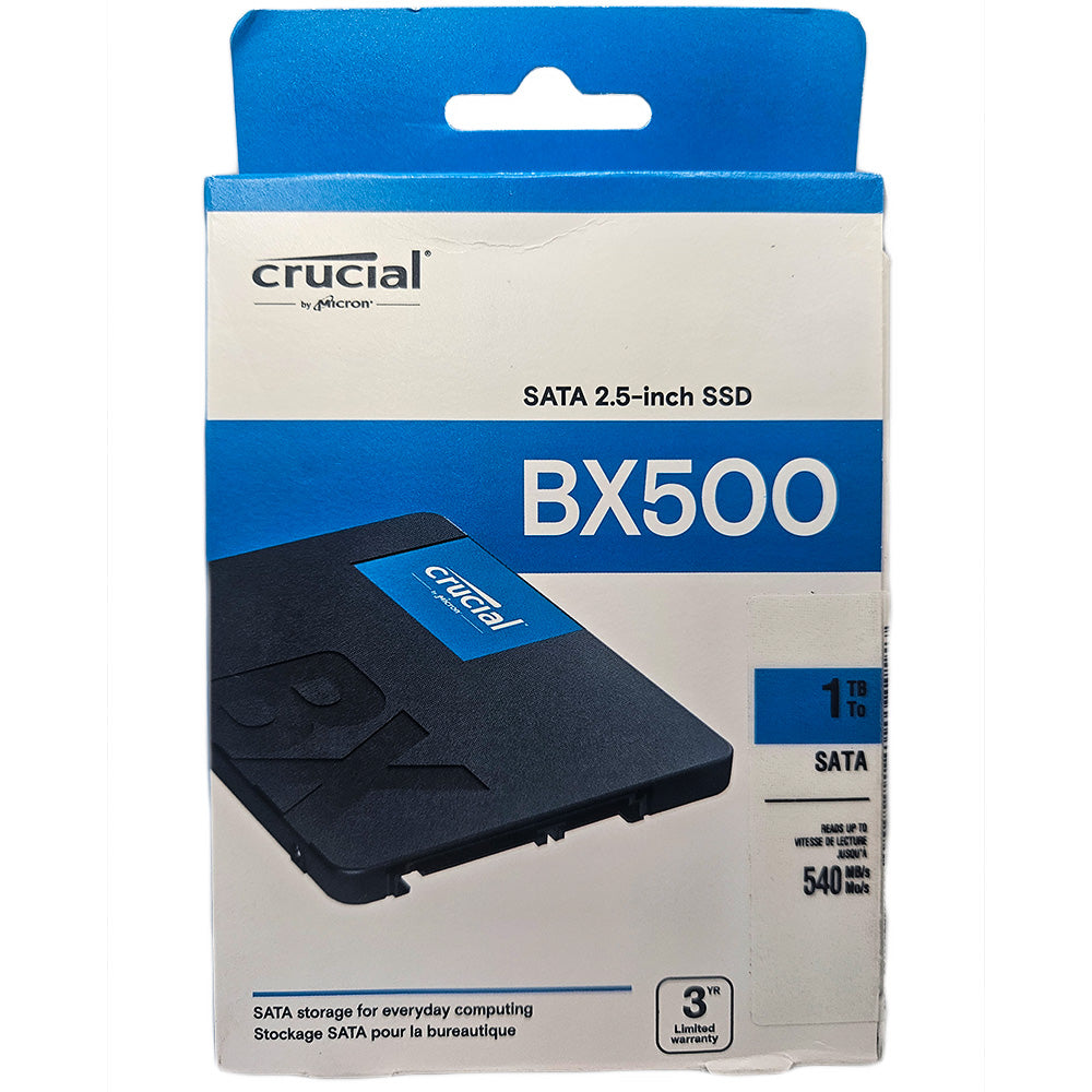 SSD Crucial 1TB BX500, 2.5