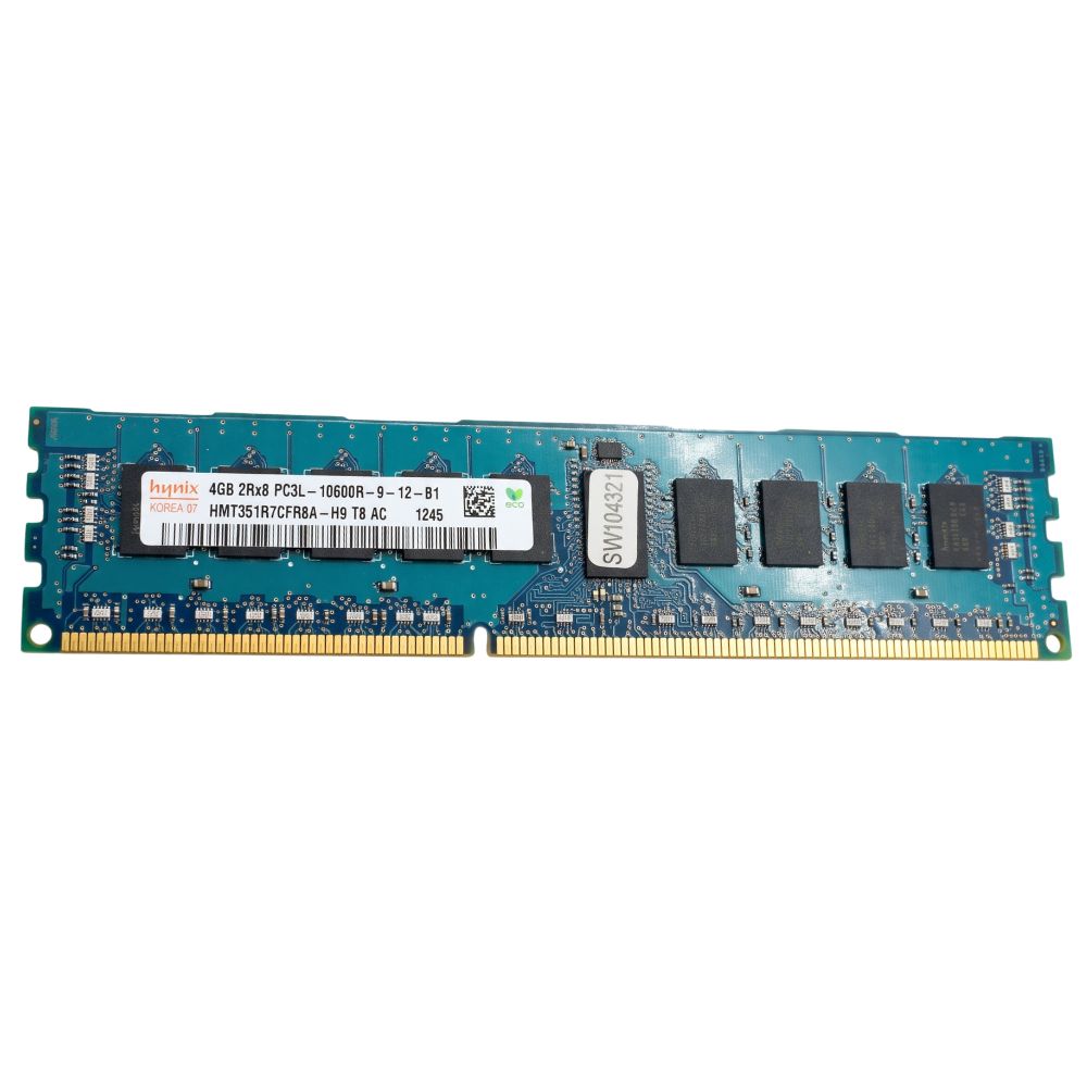 Memória Ram Desktop 4GB DDR3L 1333Mhz 2Rx8 Sky Hynix Korea 05 PC3L-10600R-9-12-B1 OEM S/Box
