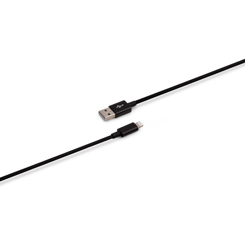 Cabo De Dados e Carregamento Turbo Para iPhone, USB Para Lightning Compatível, 1 Metro, Preto - Relog's