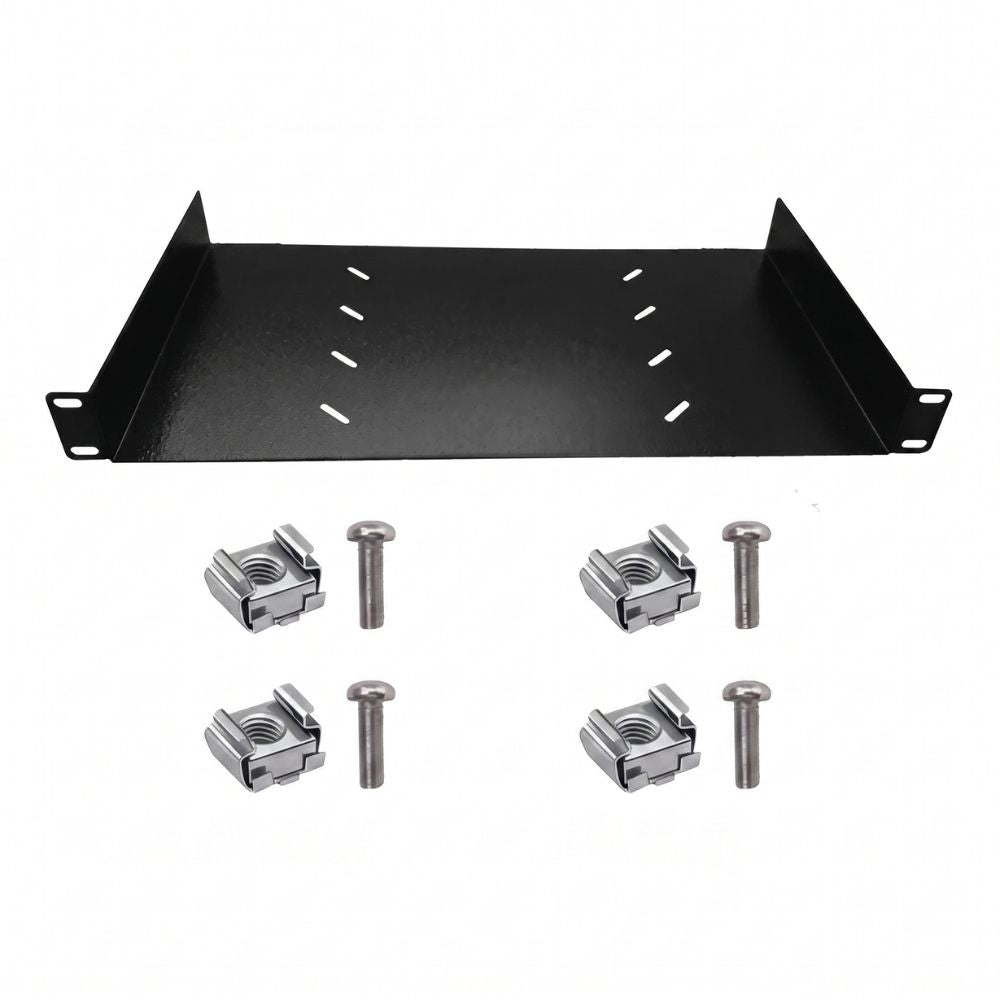 Bandeja Fixa 19" X 250MM  2 Ponto Fixação Max Eletron - 2752