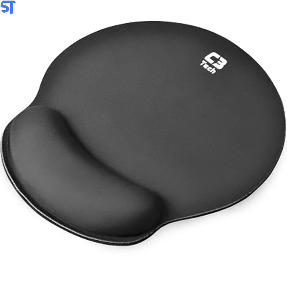 Mouse Pad Com Apoio em Gel MP-100 C3Tech