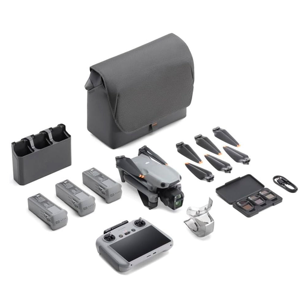Drone DJI Air 3S Fly More Combo Controle com Tela DJI RC 2 - Versão Nacional
