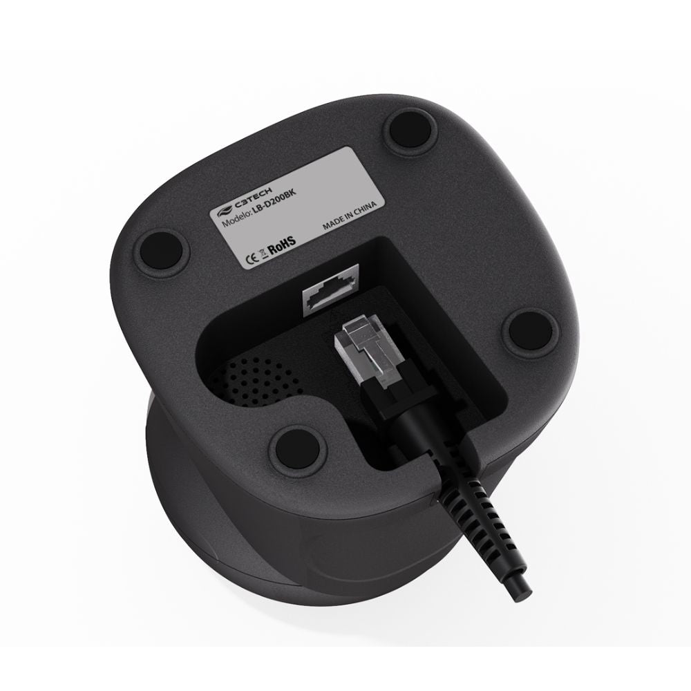 Leitor Código 1D/2D USB LB-D200BK C3Tech