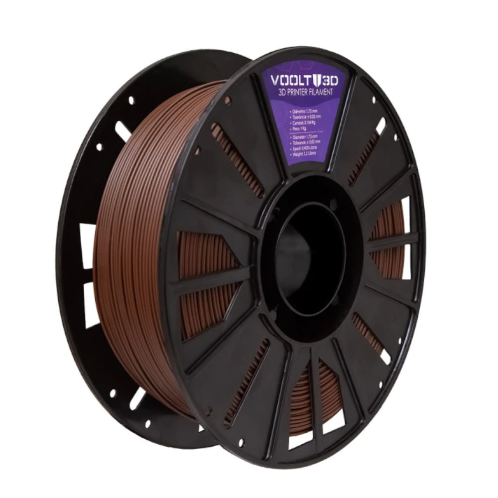 Filamento PLA Marrom Velvet High Speed Premium 1 Kg 1,75 mm – Impressão 3D FDM