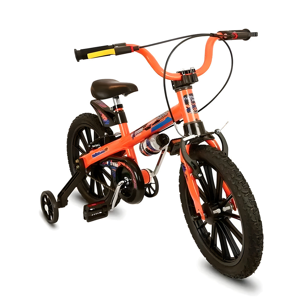 Bicicleta Infantil Masculinho Nathor Aro 16 Extreme - Laranja