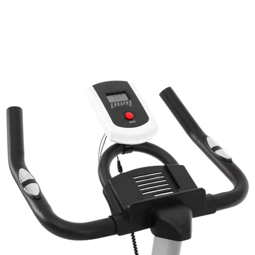 Bicicleta Ergométrica Para Spinning Mecânica 8kg Odin Fit Pace 3000, Cor Preto/Vermelho