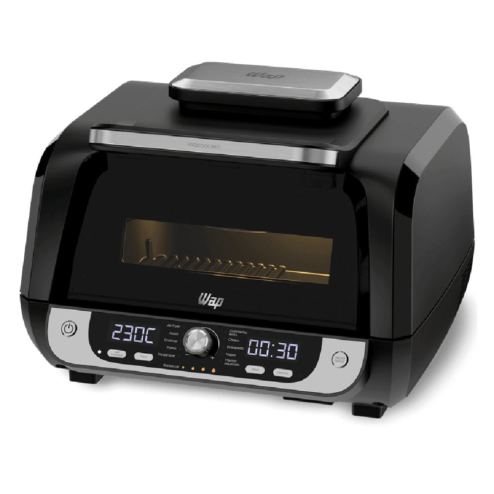 Fritadeira Air Fryer WAP Barbecue Prosdócimo 10L Digital Smokeless Grill 12 em 1 220V