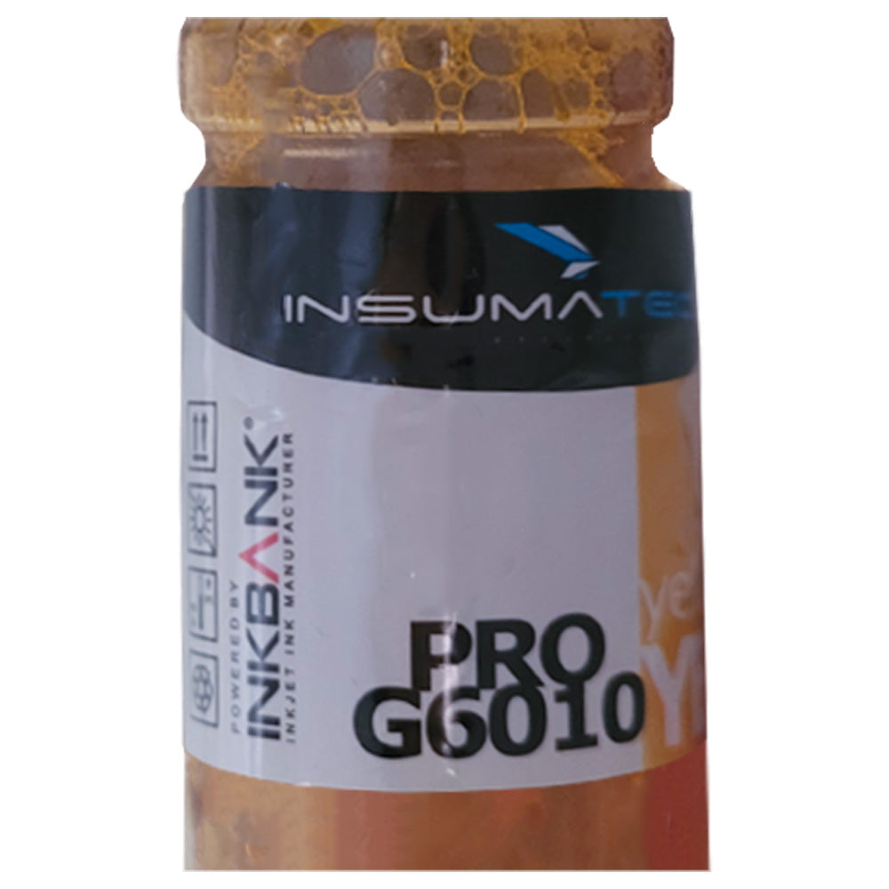 Refil de Tinta Compatível com Canon Insumatech Pro G6010 Corante Amarelo  70 ml