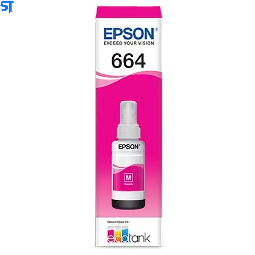 Refil de Tinta Epson Magento 6.500 Paginas T664