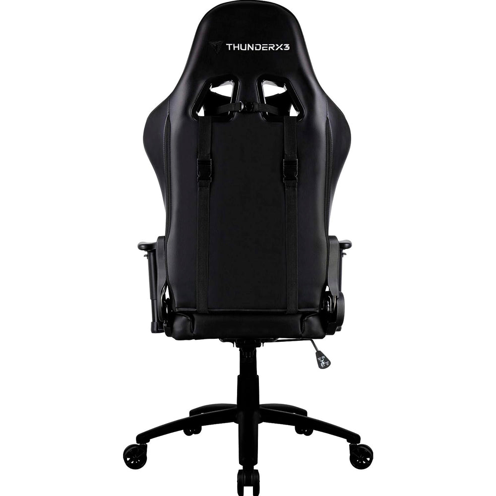 Cadeira Gamer Thunderx3 TGC12 Preto, TGC12, Com Almofadas, Reclinável, Preto