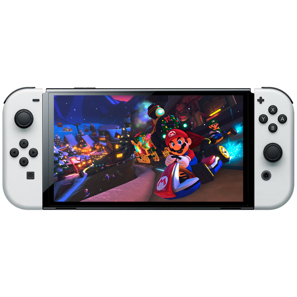 Nintendo Switch OLED Branco 64GB, Tela 7", com Mario Kart 8 Deluxe + 3 Meses Nintendo Online