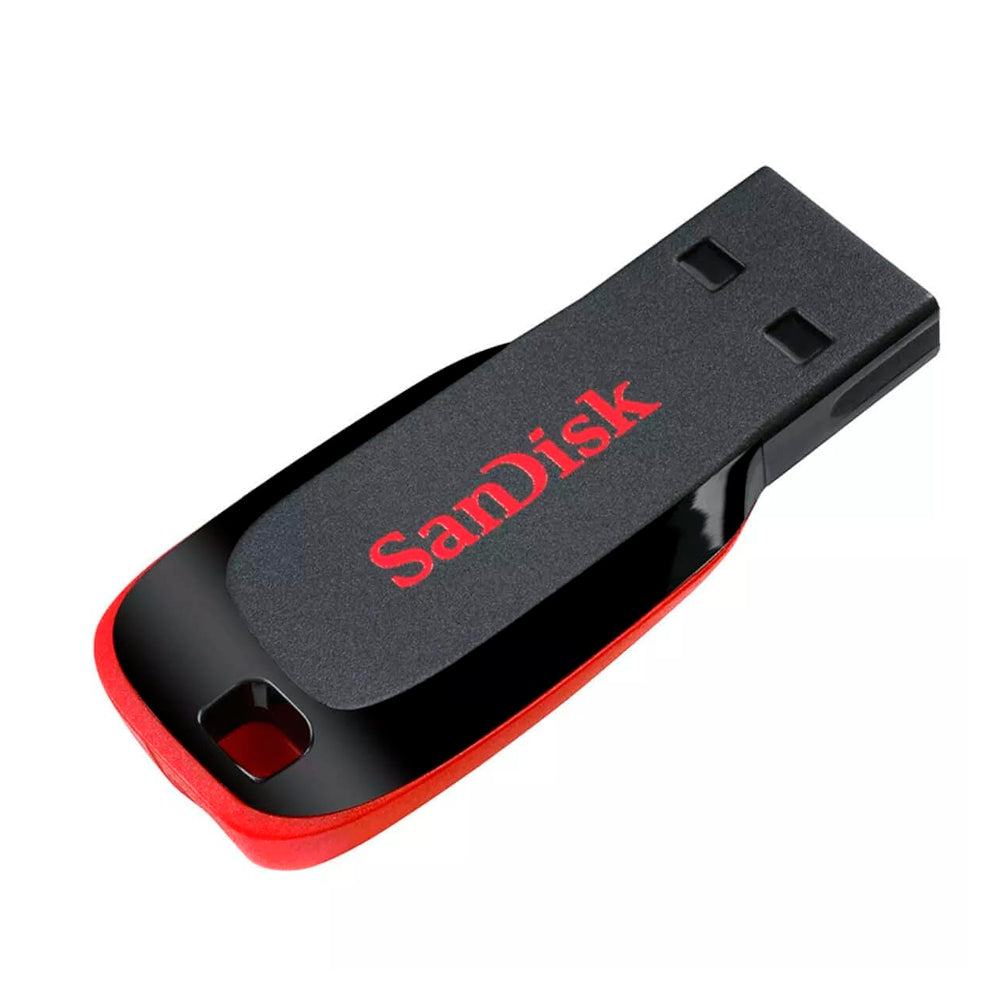 Pen Drive SanDisk Cruzer Blade 16GB USB 2.0, até 15MB/s de Leitura – Modelo SDCZ50-016G-B35