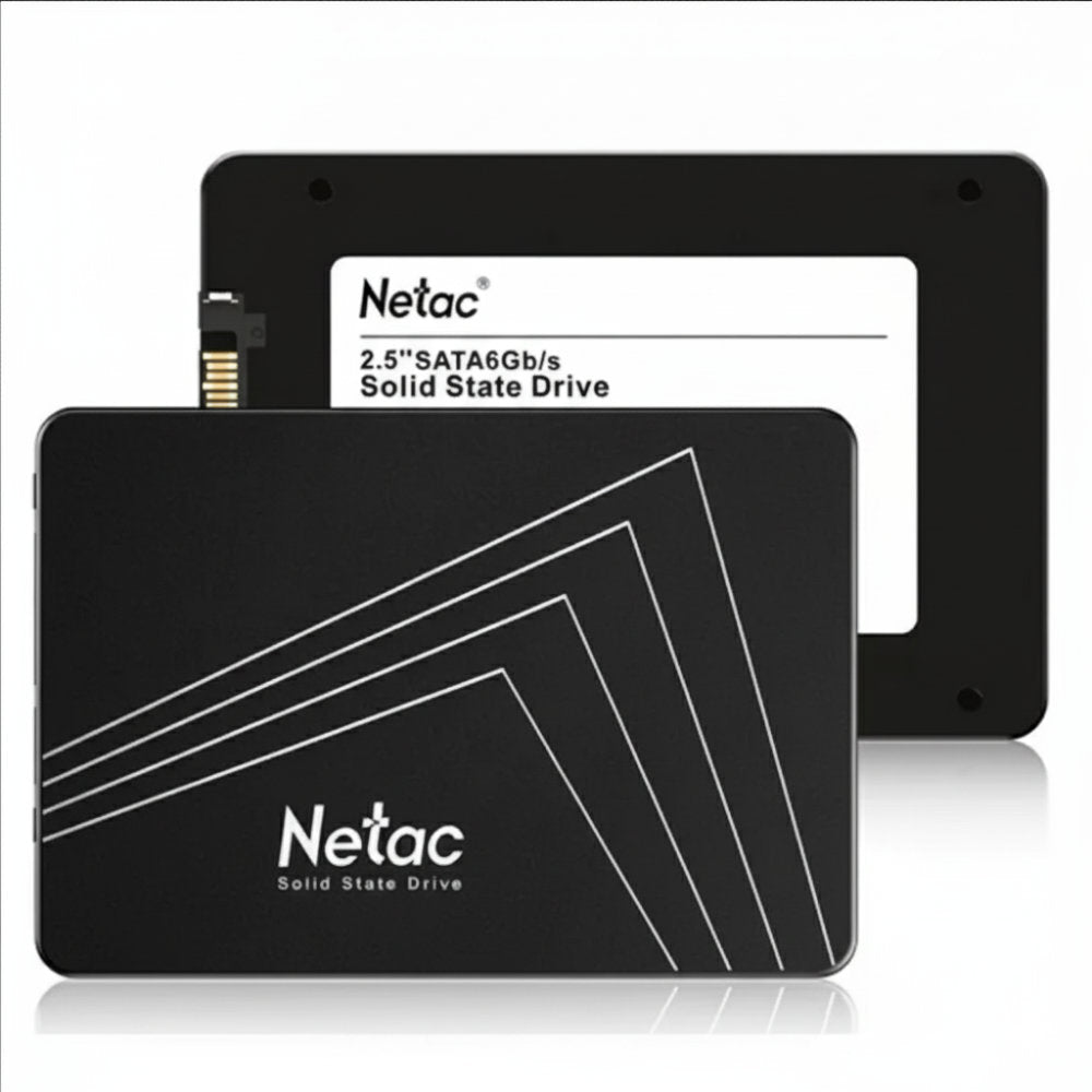 SSD Netac 512GB SATA III 2,5", Leitura 560MB/s Gravação 510MB/s, N530S, TLC