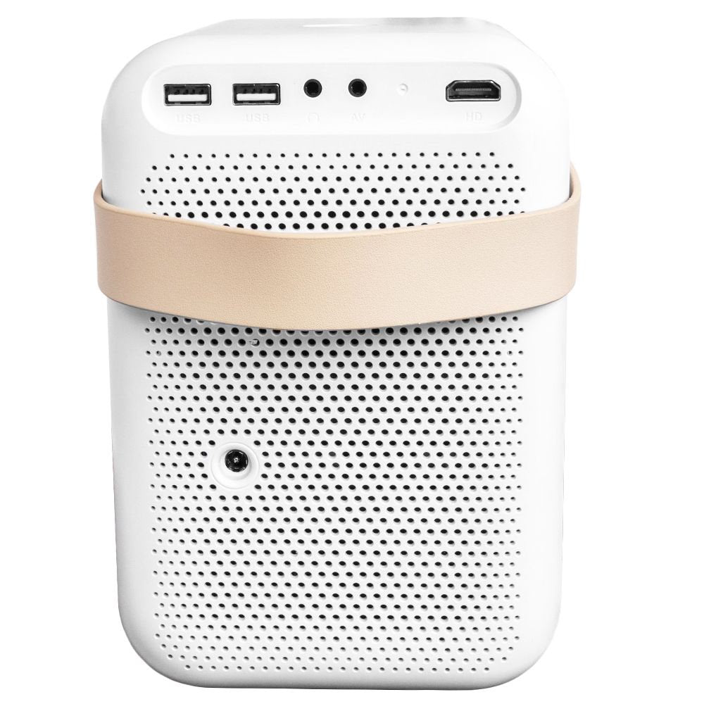 Projetor Wanbo T6 Max Full HD Nativo Suporte 4K Android 9.0 WiFi 650 ANSI Foco Auto - Branco