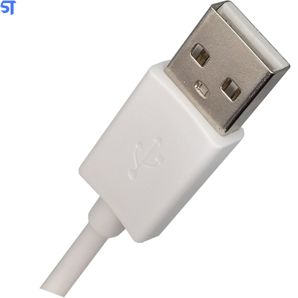 Cabo USB Para Tipo-C, Carga e Dados, Turbo 4.0, Cabo 1 Metro, KA-322-TY, KAPBOM, Branco