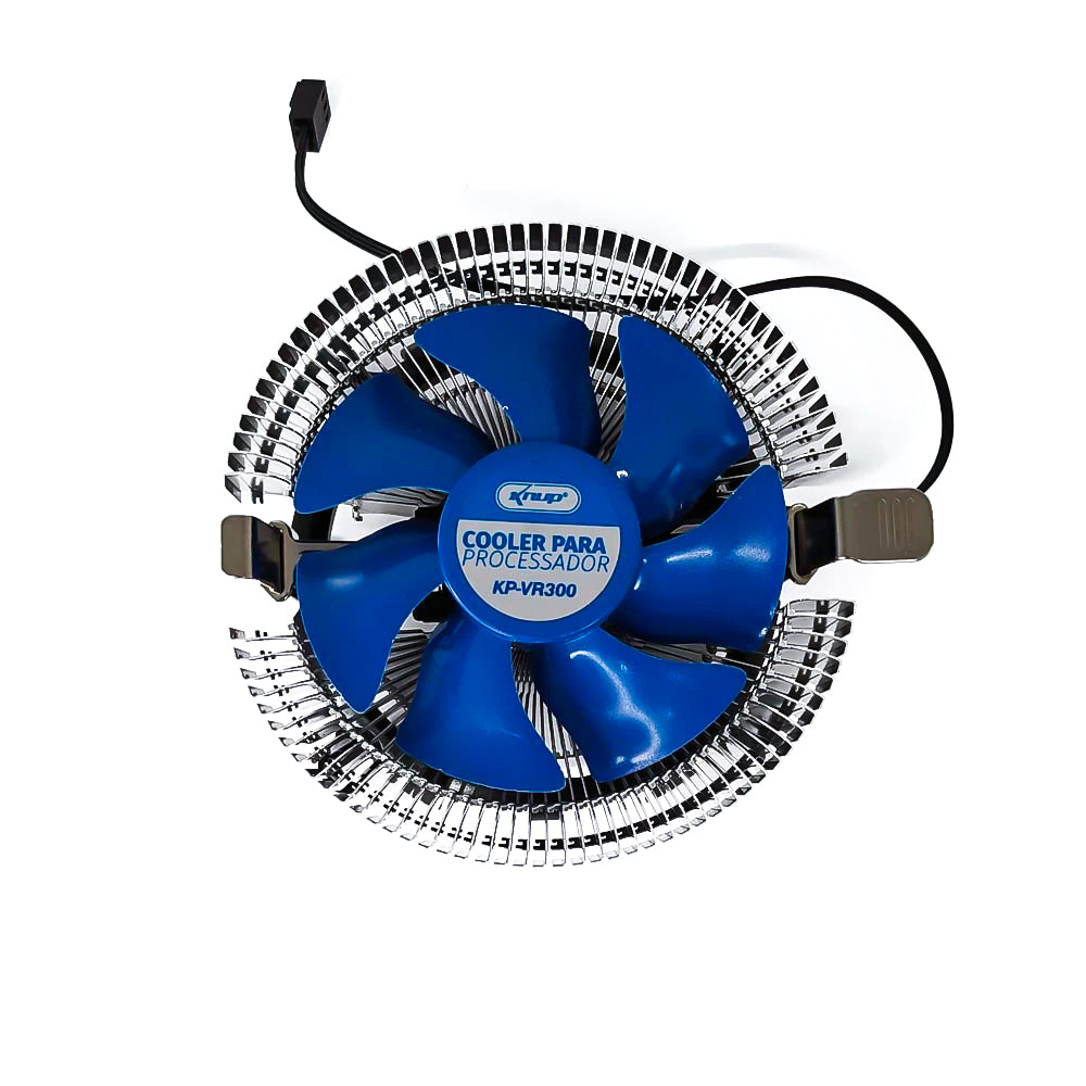 Cooler Para Processador Universal, Intel e AMD, 65W, Knup, KP-VR300