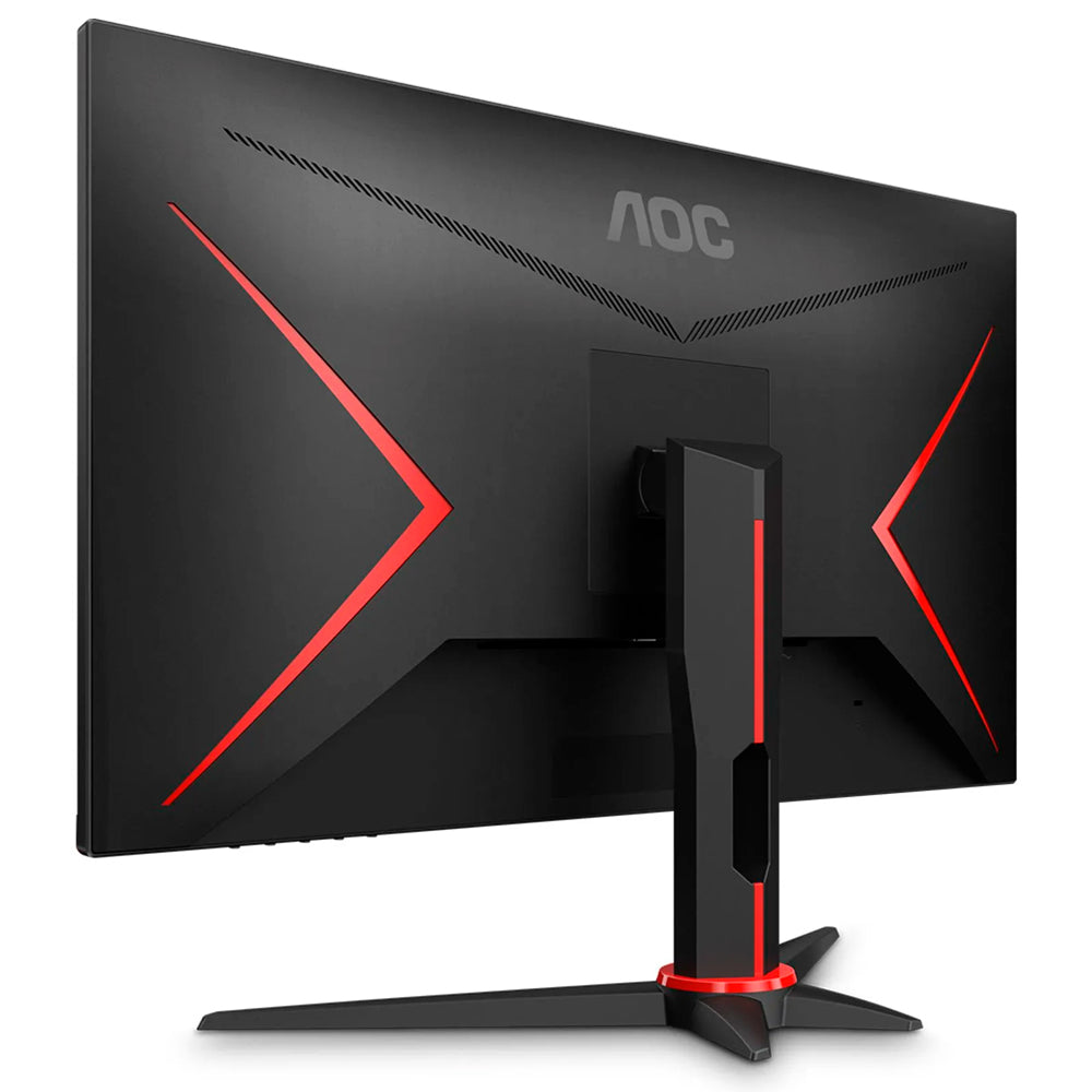 Monitor Gamer AOC  24" Polegadas Full HD 75Hz 1ms 24G2HE5 - Preto e Vermelho
