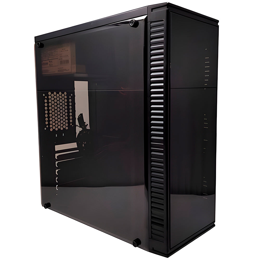 Gabinete Gamer BG-2514 - Com Fonte 250W USB 3.0 Com Lateral Em Acrílico, Bluecase- Preto