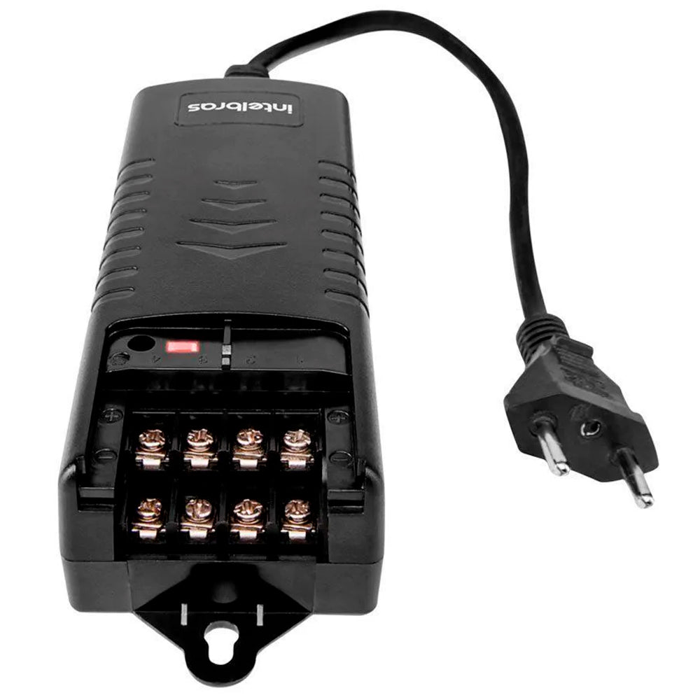 Fonte de Alimentação Intelbras 12V 5A AC/DC, Multissaída - EF 1205+