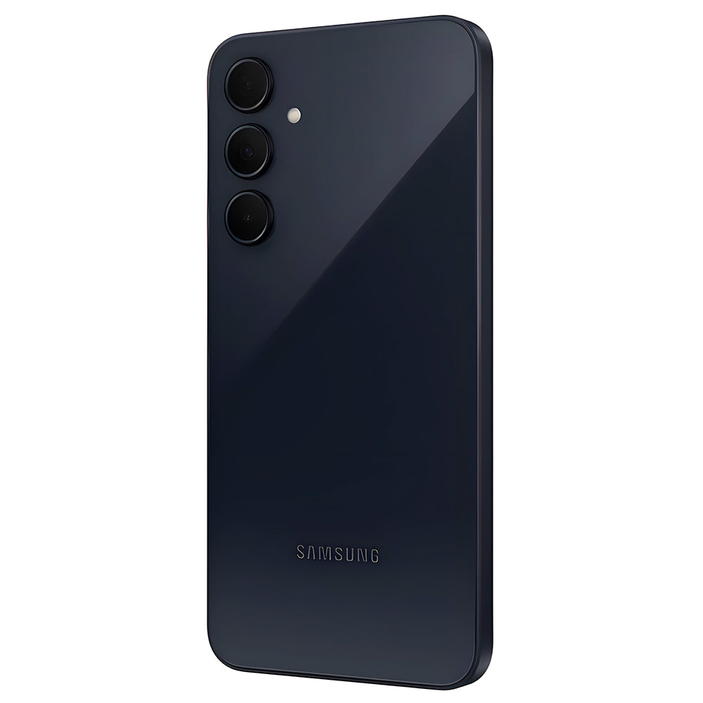 Smartphone Samsung Galaxy A35 5G 256GB 8GB RAM Câmera Tripla Traseira Até 50MP, Selfie 13MP Tela AMOLED 6.6” Azul Escuro