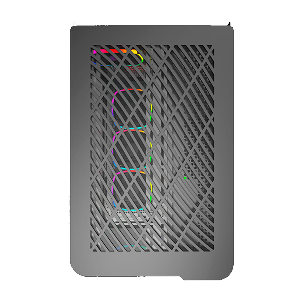 Gabinete Gamer Montech King 95 Pro, ARGB, Mid Tower ATX, Vidro Temperado, Sem Fonte, Com 6 Fans - Preto