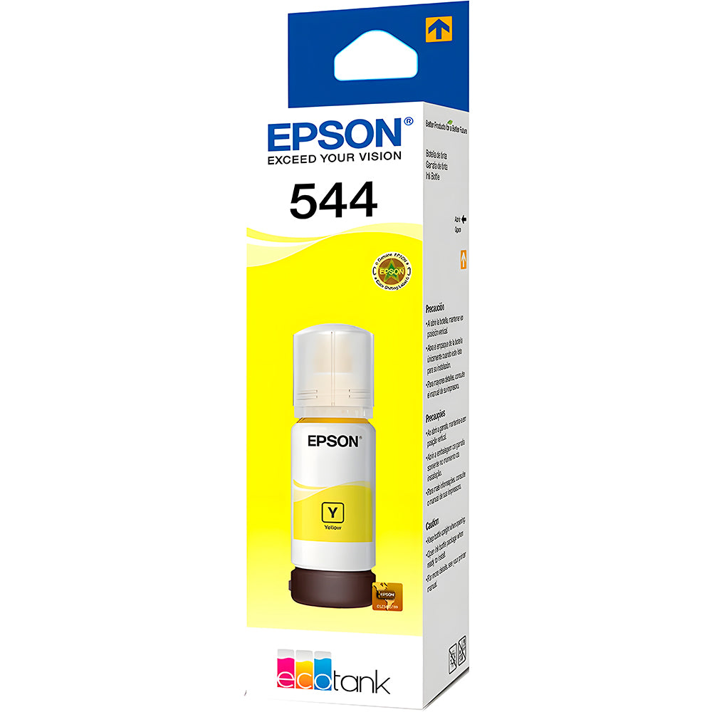 Refil de Tinta Epson Amarelo 544-T544420 Original Para L3110/L3150 Rende 7.500 Paginas- (CAIXA)
