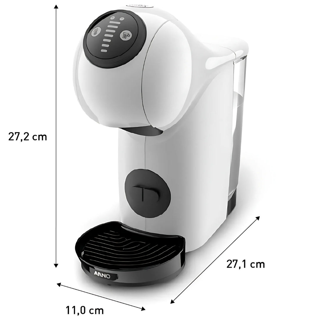 Cafeteira Expresso Nescafé Dolce Gusto, Arno, Genio S Basic DGS1, 220V, Branco
