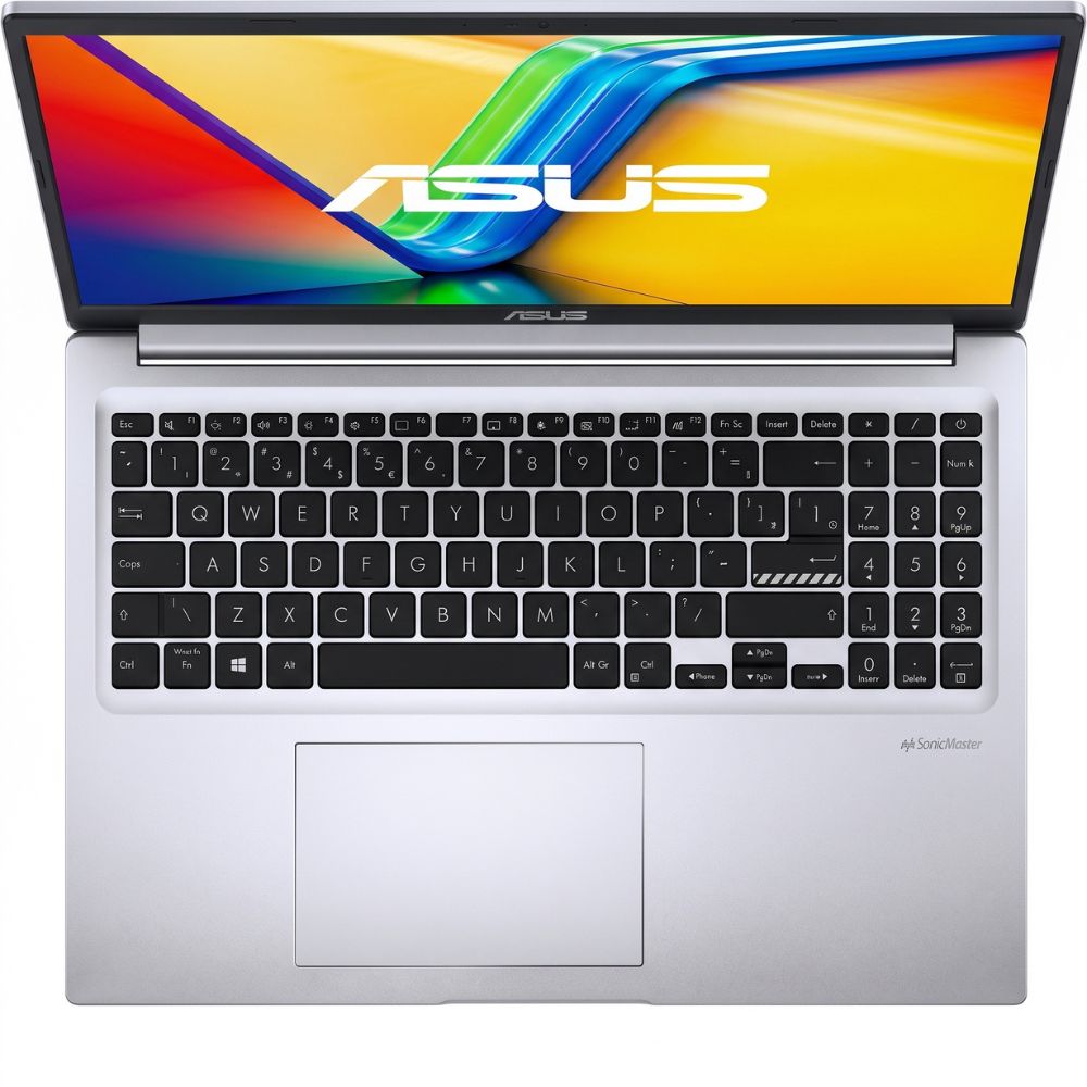 Notebook ASUS Vivobook 16 X1605VA Intel Core i7 1355U 8Gb Ram 512Gb SSD Linux KeepOS Tela 16” IPS FHD Silver - MB742