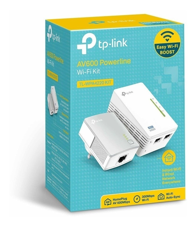 Kit Extensor Wireless Powerline Tp-Link TL-Wpa4220-KIT