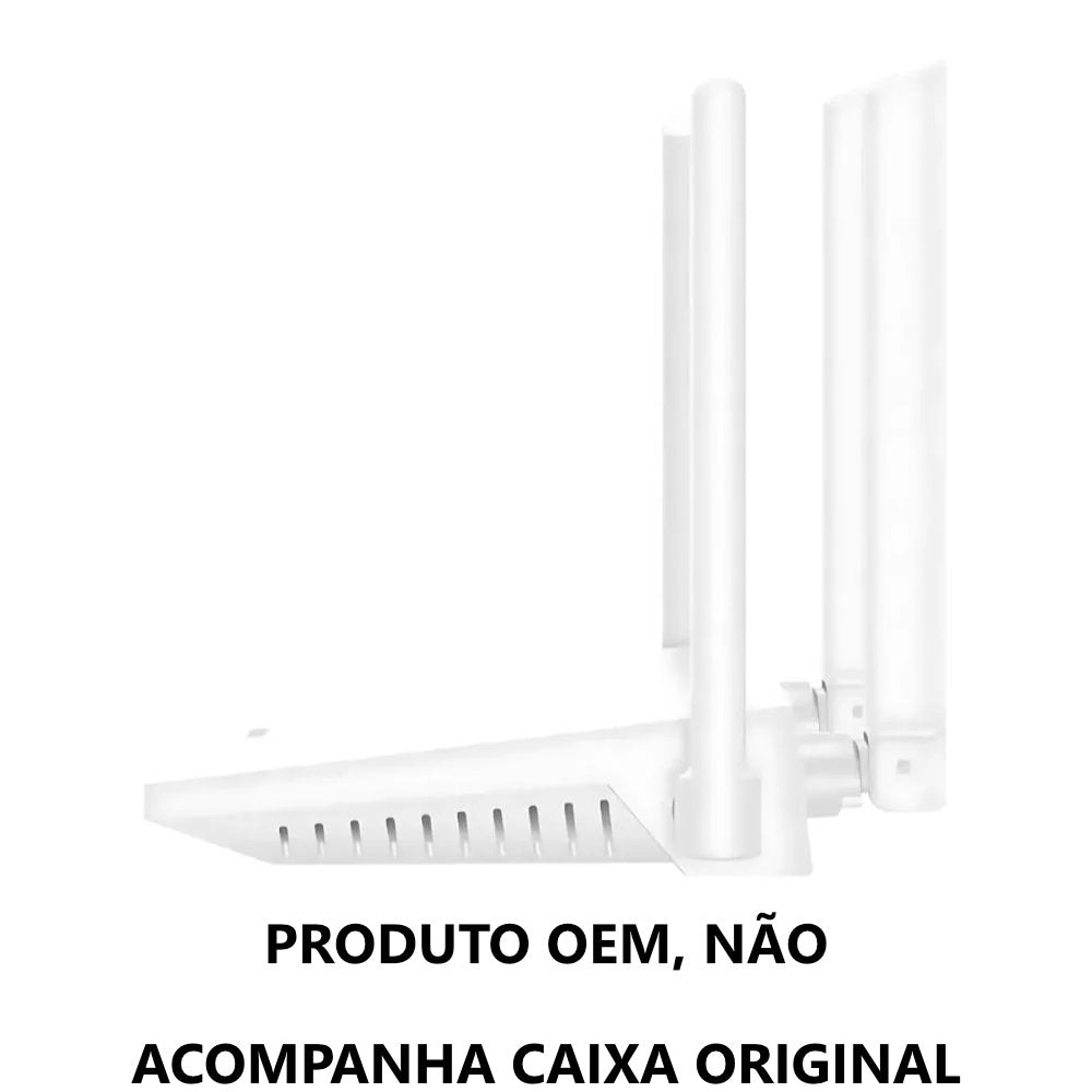 Roteador Huawei Wi-Fi 6 AX2 WS7001 Sem Fio, Dual Band 1500Mbps Gigabit , Mesh+ OEM S/Box – Branco