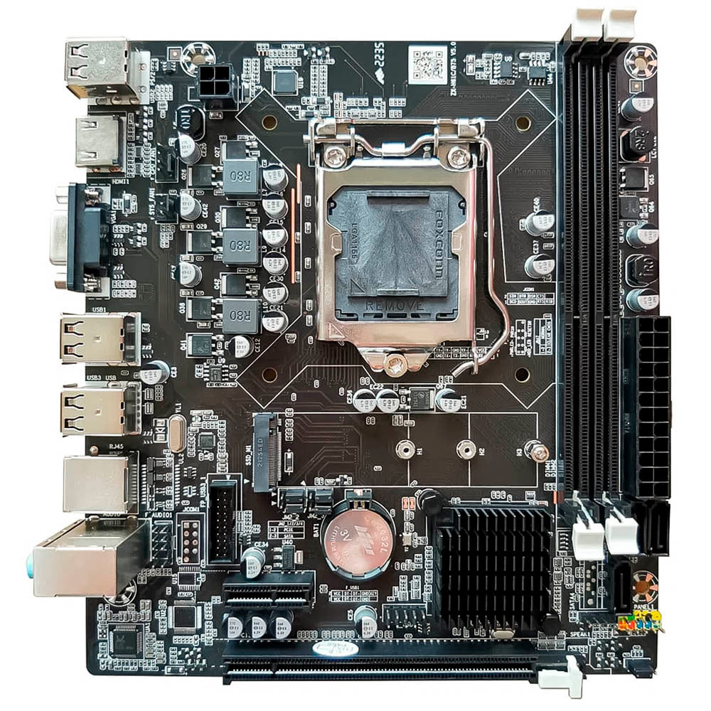 Computador Core i3-2120, RAM 8GB, SSD 128GB, Gt-H61 Com Slot M2, Rede Gigabit, MT-34BK, Windows, e MousePad Brinde