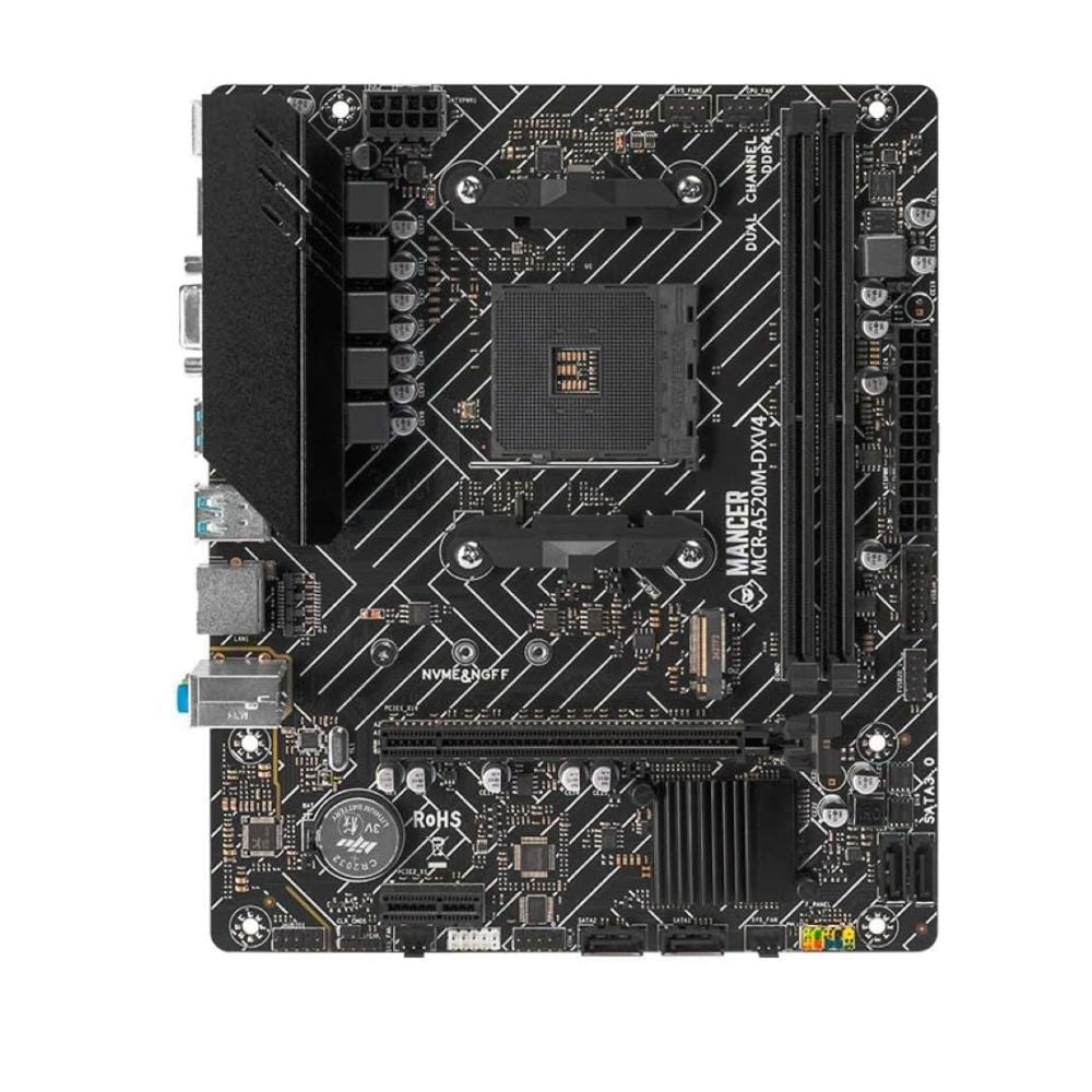 Computador Gamer Ryzen 5 5600GT, SSD 480GB, RAM 16GB 3200Mhz(2x8), A520M DX, 500W 80 Plus Bronze
