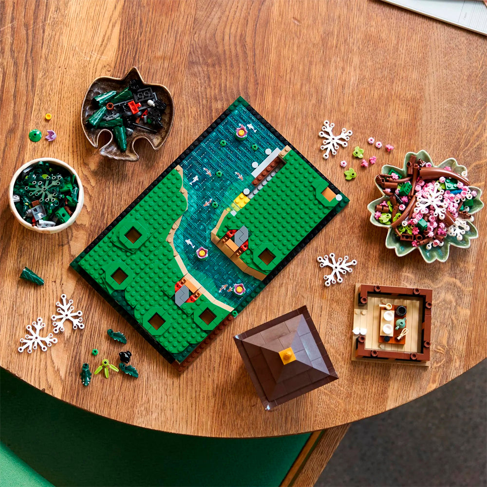 LEGO Icons Jardim Tranquilo, Conjunto de Construção, 18+ 10315, 1363 Peças
