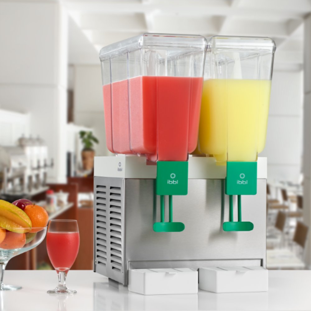 Refresqueira BBS2 Dupla IBBL 30L com 2 Depósitos de 15 Litros Cada Inox - 220V