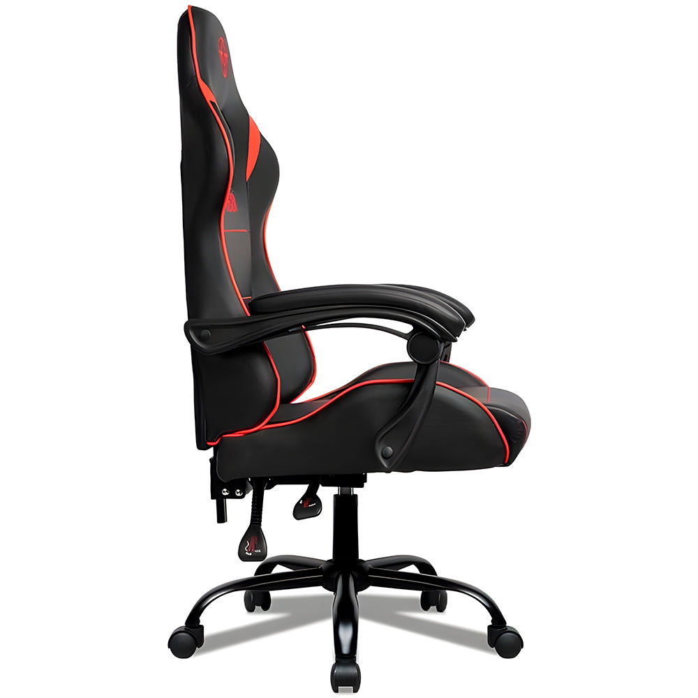 Cadeira Gamer TGT Heron TC, Preto e Vermelho, TGT-HRTC-BR02
