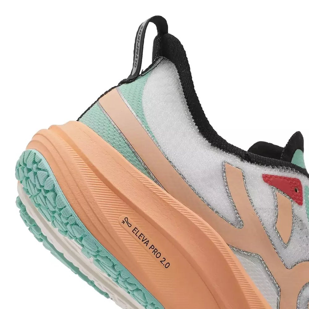 Tênis Olympikus Corre 4 Número 37, Eleva Pro 2.0, Oxitec 2.0, Palmilha Nt-X, Gripper Plus (Branco Multi)