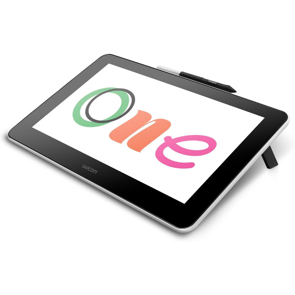 Mesa Digitalizadora Wacom One 13.3" Display Interativo DTC133W0A - Mesa Digitalizadora com Tela 13,3″ Full HD, Caneta 40